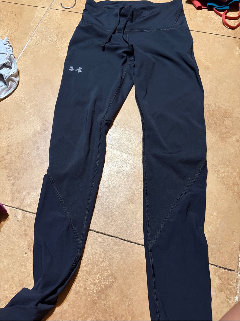 Under Armour Black Compression HeatGear Leggings